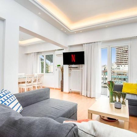 Modern Spacious Apt In Ateny Zewnętrze zdjęcie